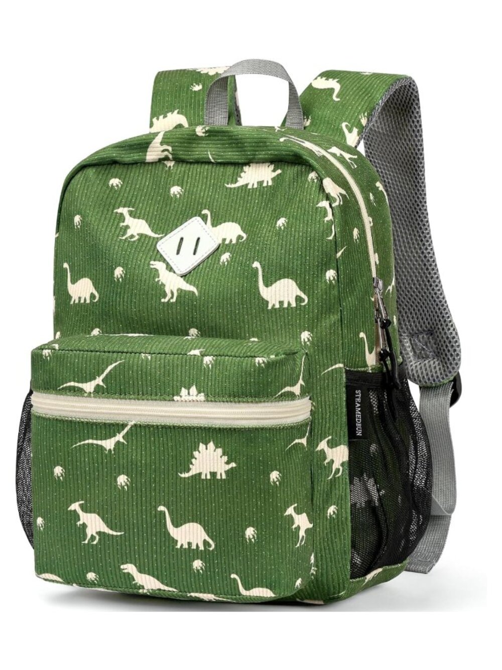 Kids Corduroy Backpack Boys Girls Elementary Kindergarten School Bag